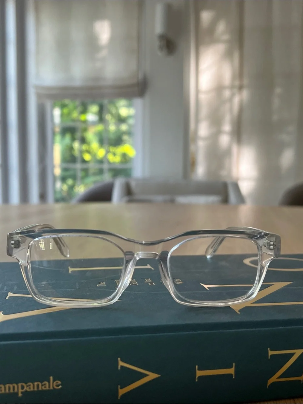 Crystal Clear Readers Rectangular Eyeglass Frames + 0.75